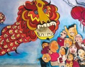 The Year of the Dragon - Illustration par Diana Lippolis  
