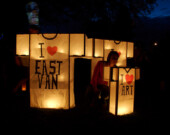 All kinds of art will be illuminated at John Hendry Park at the Illuminares Lantern Festival on Saturday, July 21. Photo by Graham Ballantyne, Flickr  