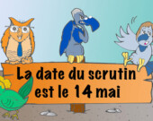 Le date du scrutin est le 14 mai  