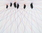 Une des oeuvres de l'artiste mexicain de Carlos Amorales, Sin título (Untitled), 2004 | llustration par Carlos Amorales  