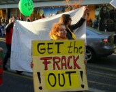 Hundreds of protests against fracking took place around the world on Oct. 19. | Photo by Nicholas Shore, Flickr.  