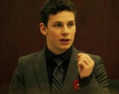 Noah Rondeau participe pour la 4e fois au Parlement Jeunesse. | Photo de Noah Rondeau  