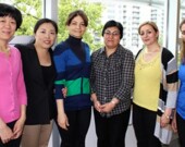   Bénévoles enthousiastes du programme Library Champions. |Photo de NewtoBC  