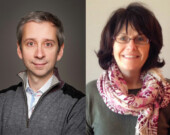 Patrick Leclair (à gauche), directeur de la Mini-école de médecine, et Colette Barabé (à droite), coordinatrice de la formation en santé au Collège Éducacentre. | Photos de Bureau des affaires francophones de la faculté de médecine d’Ottawa (à gauche) et Colette Barabé (à droite)  