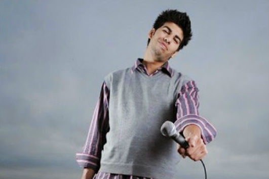 Sunee Dhaliwal’s energetic brand of humour is influenced by his Punjabi background. | Photo by Todd Duncan  