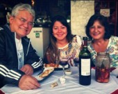 Daniela Miyuki Kuroiva et sa famille.  