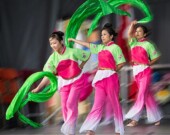 Performers dance at the White Rock Moon Festival. | Photo by Derek Hayes.