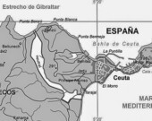 Cartographie de Ceuta.  