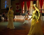 Chichaklar Azeri Dance Group during the 2013 Celebration of the Turkish Republic and Turkish Canadian Friendship night | Photo courtesy of Turkish Canadian Society  