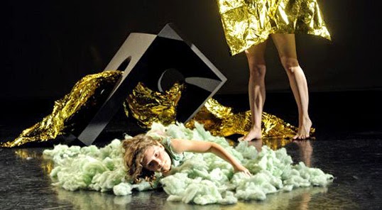 Elaborate dance moves and costumes in Time Machine during the PuSh International Performing Arts Festival | Photo by Chris Randle  
