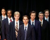 La troupe de Glengarry Glen Ross. | Photo de Megan Verhey  