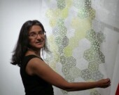 Shamina Senaratne prepares to install Interpret.| Photo by Christie Lim  