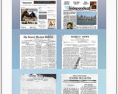 En 85 ans, le Jewish Independent a vu ses Unes évoluer. | Photo de Jewish Independent  