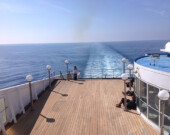 Sur un ferry italien | Photo par Pascal Guillon  