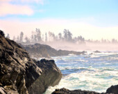 Foulard Rochers d’Ucluelet 
par Kemp Edwards. | Photo par Kemp Edwards  