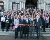 La cohorte 2015 du PJFCB. | Photo de Conseil jeunesse francophone de la C.-B.  