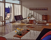 Oberlander Residence I – Peter Oberlander and Leon Dirasser Architects,Landscape design Cornelia Oberlander, 1956. | Photo courtesy of West Vancouver Museum  