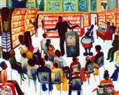 Painting by Zeal Harris