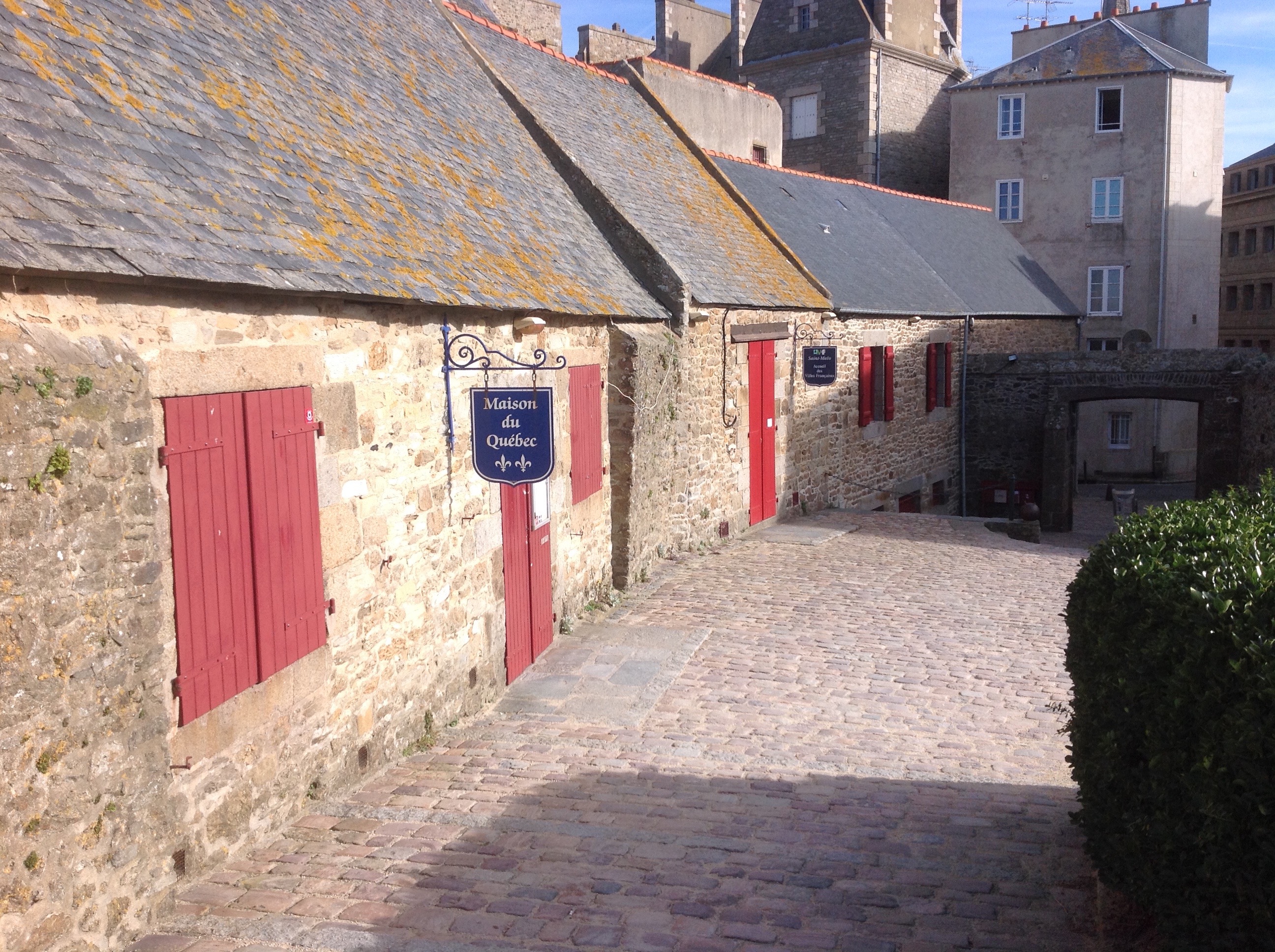 Maison du Québec à Saint-Malo. | Photo par Pascal Guillonf