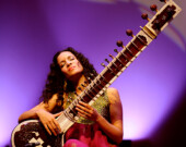 Sitarist Anoushka Shankar will bring the music of humanity to UBC’s Chan Centre.| Photo by Simon Scheuller.
  