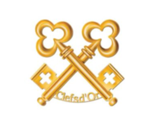 La broche dorée, symbole des Clefs d’Or. | Photo de Les Clefs d’Or  