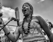 Betsayda Machado regrette que le reggaeton ait contribué à diminuer l’intérêt des jeunes générations pour la musique traditionnelle de son pays. | Photo par Vladimir Marcano, d’Imaginaires 2016  