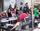 Le projet d’art communautaire de Surrey lors de son Big Whalley Art Jam. | Image de Ville de Surrey  
