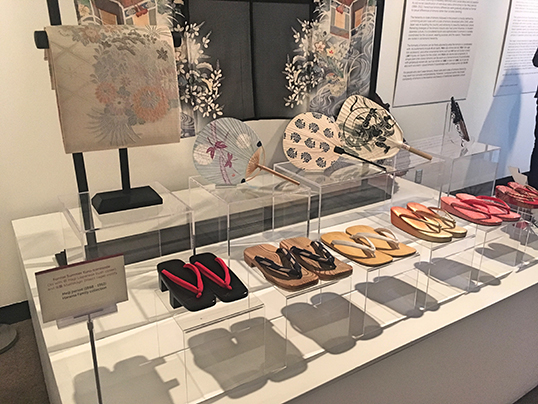Summer kuro tome-sode kimono (formal attire for married non-royalty women) from the Meiji era. |  Photo by Nurlaila Jamil   