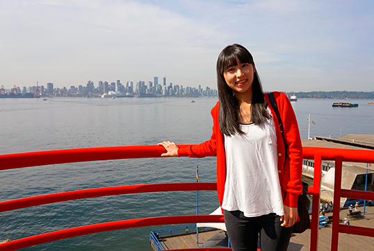 Sherry Chang, graduate of the product design program at Kwantlen’s Wilson School of Design.  