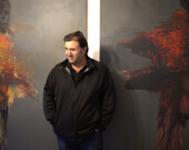 Le peintre syrien Khaled Alkhani. | Photo de Khaled Alkhani  