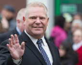 Doug Ford, chef du Parti progressiste-conservateur ontarien.  