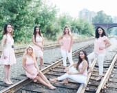 The dancers of Chichaklar Dance Company.| Photo courtesy of Belluxe Photography by Samineh.  