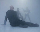 Paul-André Fortier dans le spectacle Solo 70.  