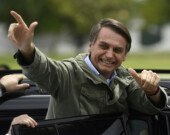 Jaïr Bolsonaro, nouvellement élu président de la république (pour combien de temps encore ?) du Brésil. | Photo par Jeso Carneiro  