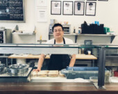 A café employee, who has graduated the Culinary Program. | Photo courtesy of Coast Mental Health  