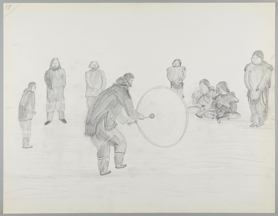 North Baffin Drawings from 1964, currently touring Canada has made its stop at the Burnaby Art Gallery. | Courtesy of Canadian Museum of History.  