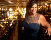 Maureen Washington, jazz singer.| Photo by Paul Jacobs.  