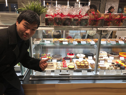Patisseries seem to get Simon Yee’s approval | Photo courtesy of Simon Yee  