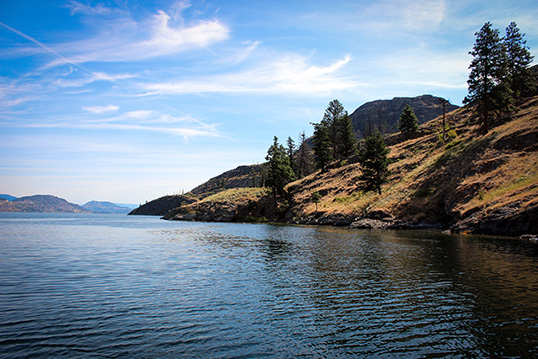 Beautiful landscapes punctuate a rewarding voyage.  