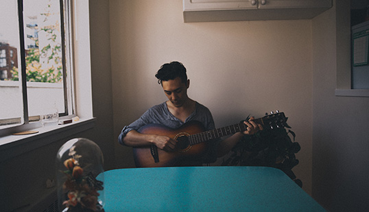 Christopher Ho, musician. | Photo by Lucas James  