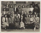 Des élèves de 8e année de l’école Lord Strathcona en 1948.  