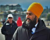 Jagmeet Singh, chef du NPD. | Photo par Wayne Polk  