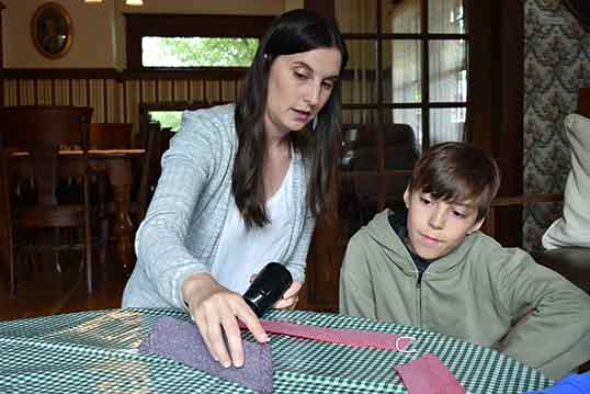 Participants at the Celebration of Light workshops in Coquitlam will make candles out of sheets of beeswax. | Photos courtesy of Mackin House | Photos courtesy of Mackin House   