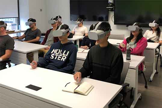 “What we’re hoping is that [Argotian] will give students additional practice on their own, outside of classroom time,”
says Bertrand Lee. | Photo courtesy of SFU  