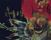 Lu Yang, Still from Wrathful King Kong Core, 2011 | Photo courtesy of Lu Yang  