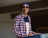 Iranian-Canadian musician and composer Saeid Kooshki. | Photo courtesy of Saeid Kooshki  