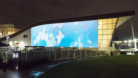 We Are the Clouds by Estonian artists Varvara and Mar | Photo by SITE Photograph  