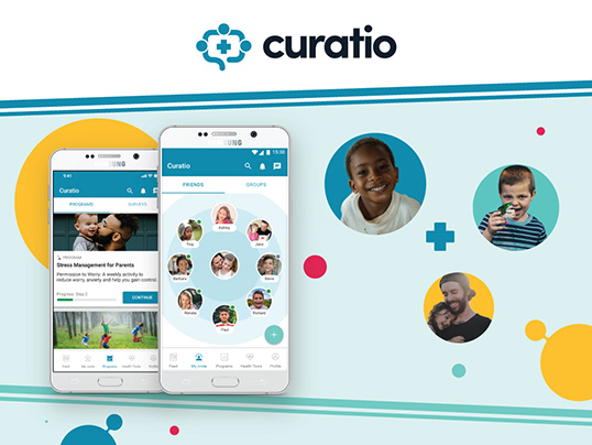 No Child Alone, a project conducted by professor Alissa Antle in collaboration between SFU and Curatio, aims to create a safe space for dialogue between children facing emotional issues during COVID. | Photo courtesy of Curatio.me  
