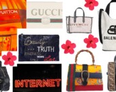 Image: Louis Vuitton, Erwin Soo. Internet Neon, Julian Burgess. Flower, VIppng. Bags, YNAP.  
