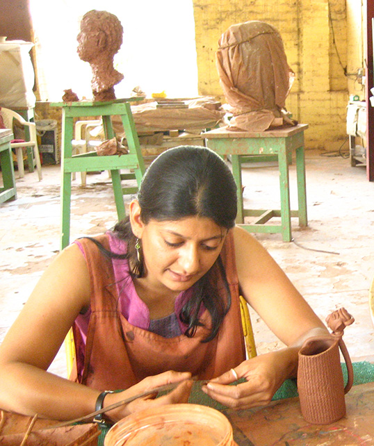 Ratna Gandhi, Port Coquitlam’s new artist-in-residence. | Photo courtesy of Ratna Gandhi  
